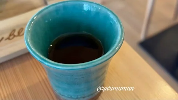 かき氷に付く温かいお茶 - ゆりママんブログ かき氷に付く温かいお茶
