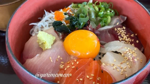 宇和島の漁師めし「ひぶりめし」海鮮たっぷりの丼