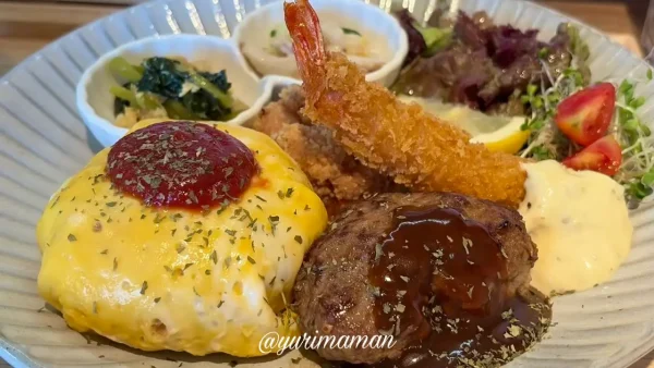 新居浜ランチ くぼたキッチン959のよくばりランチ
