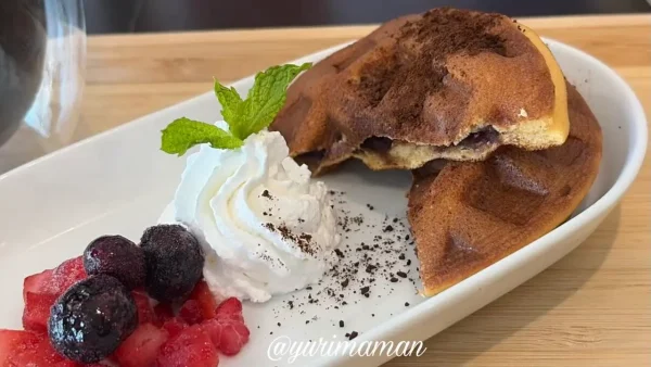 mame de aruのどらッフルとホイップクリーム - ゆりママんブログ mame de aruのどらッフルとホイップクリーム