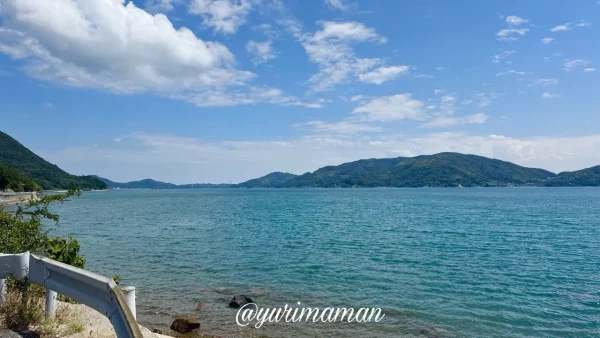 大三島から眺める青い瀬戸内海としまなみ海道の島々 - ゆりママんブログ 大三島から眺める青い瀬戸内海としまなみ海道の島々