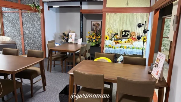 P.P cafeの店内 - ゆりママんブログ P.P cafeの店内