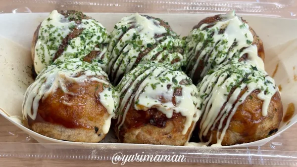 SAKIMI*sweetsのにんにくたこ焼き6個入り02 - ゆりママんブログ SAKIMI*sweetsのにんにくたこ焼き6個入り02