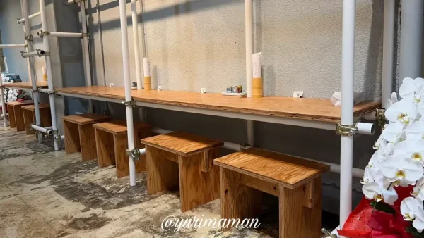 そばまえ十三のカウンター席 - ゆりママんブログ そばまえ十三のカウンター席