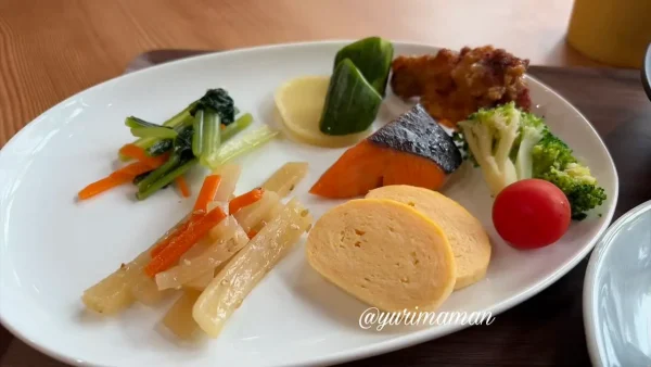 たかのこのホテル朝食ビュッフェで選んだ和朝食 - ゆりママんブログ たかのこのホテル朝食ビュッフェで選んだ和朝食