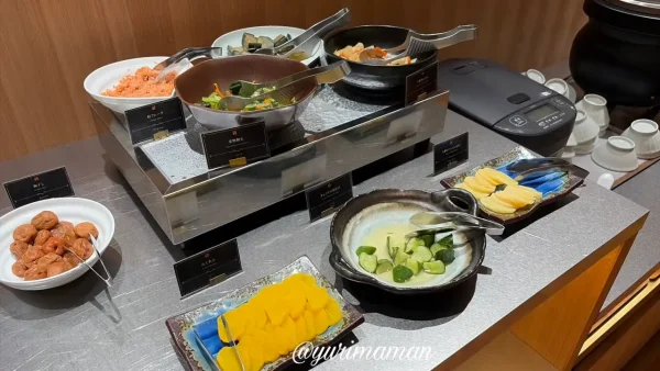 たかのこのホテル朝食ビュッフェの和食メニュー - ゆりママんブログ たかのこのホテル朝食ビュッフェの和食メニュー