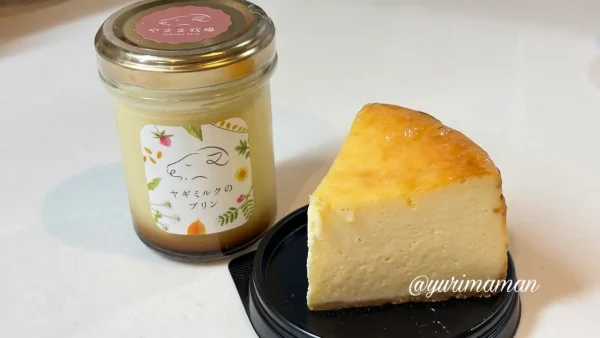 内子町やまま牧場のヤギミルクプリンとチーズケーキ - ゆりママんブログ 内子町やまま牧場のヤギミルクプリンとチーズケーキ