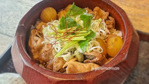 大洲「油屋」名物とんくりまぶしランチ