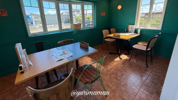 Cafe Laila(カフェライラ)の犬同伴OKの室内席