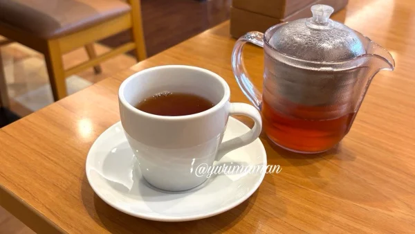 ココスカフェの紅茶