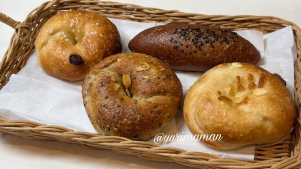 ごろうぱんで購入したベーグル