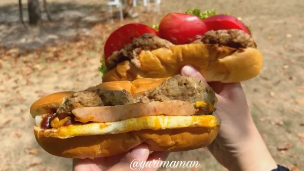 今屋のハンバーガーえひめのハンバーガー