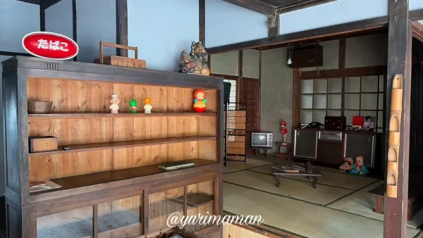 ふたみ屋のレトロなお座敷スペース