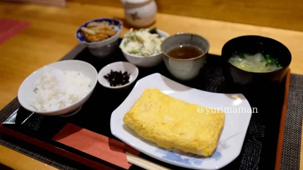 蔵福（今治カフェ）玉子焼きランチ