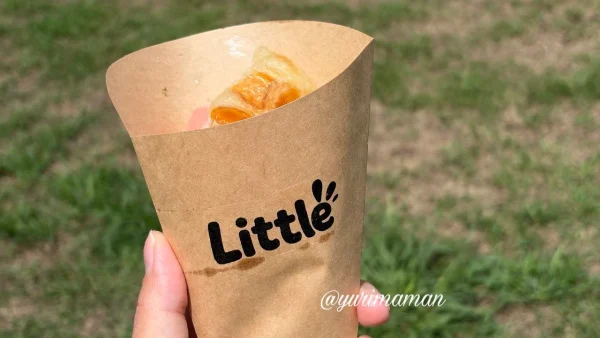Littleのハムチーズクロッフル02