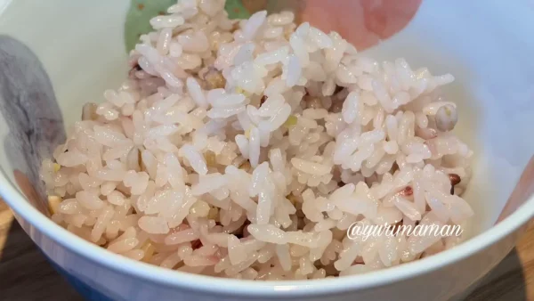 アジアン風チキン南蛮ランチで選べる雑穀米