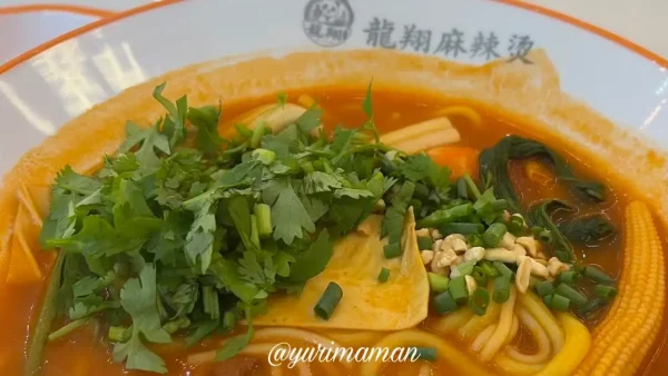 龍翔麻辣烫にトッピング