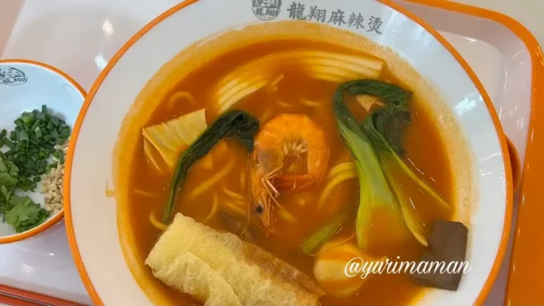 龍翔麻辣烫の濃厚トマトスープのマーラータン02