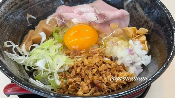 麺やだんここ人気No.1のまぜめん02