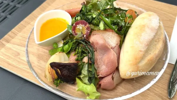アグリCafe川楽里のランチプレート(内子町)