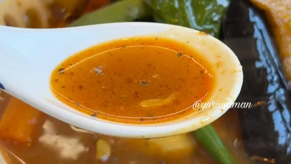 アリーナ古三津店のチキン&ベジタブルスープカレー02