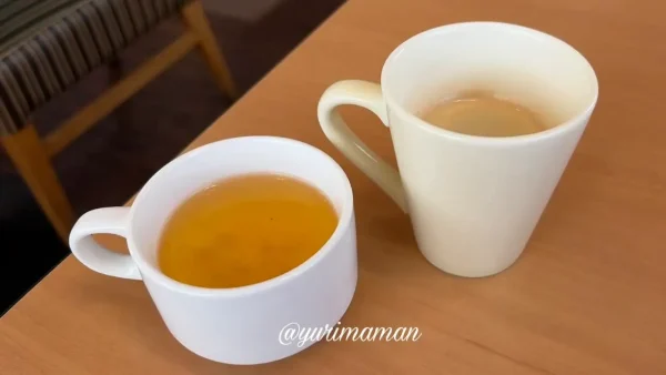 ガストのモーニングのスープ&ドリンクバー