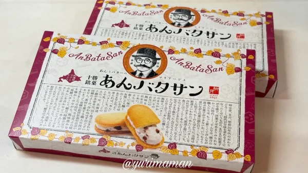 北海道展で購入した柳月の「あんバタサン」
