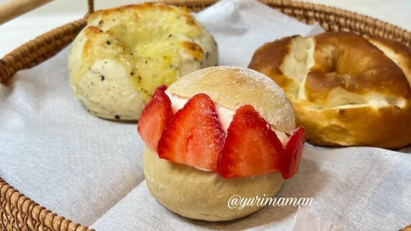 北海道展2026初登場「ナマケモノカフェ」のベーグル