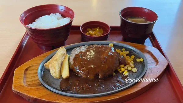 5種チーズが入ったジョイフルのチーズインハンバーグランチ999円