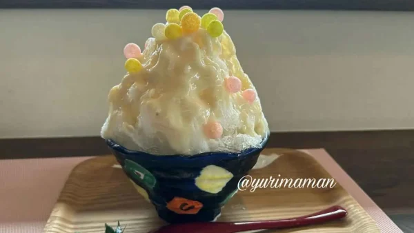 蔵カフェ米田の夏季限定かき氷(内子町)