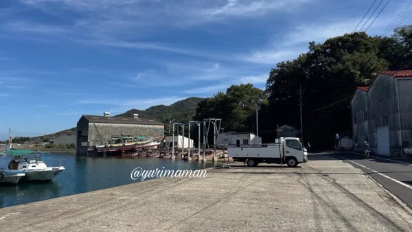 映画『汝、星のごとく』のロケ地になった大島・宮窪漁港