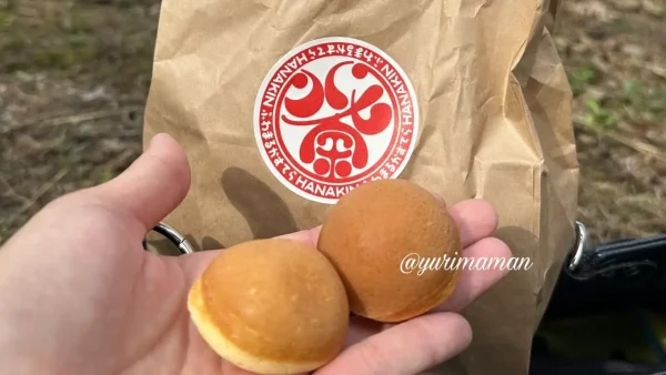 新居浜太鼓祭り山根グラウンドで食べたふわまるのベビーカステラ