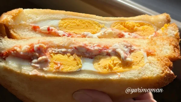 八幡浜みなっとの人気パン みなっと焼きサンド